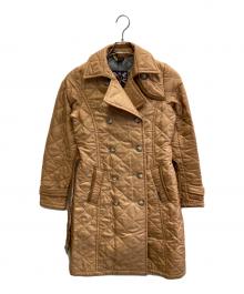 LAVENHAM（ラベンハム）の古着「キルティングトレンチコート」｜ブラウン