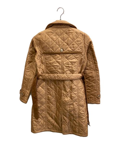 LAVENHAM（ラベンハム）LAVENHAM (ラベンハム) キルティングトレンチコート ブラウン サイズ:36の古着・服飾アイテム