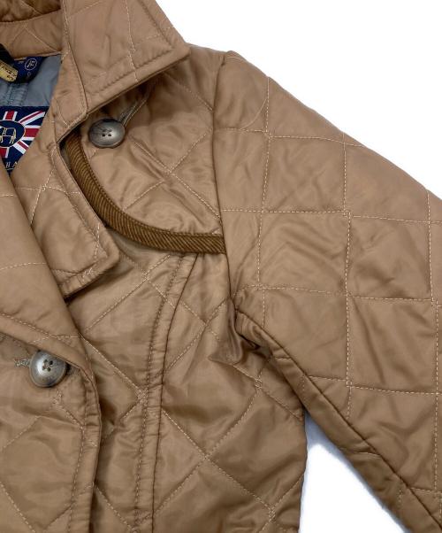 LAVENHAM（ラベンハム）LAVENHAM (ラベンハム) キルティングトレンチコート ブラウン サイズ:36の古着・服飾アイテム