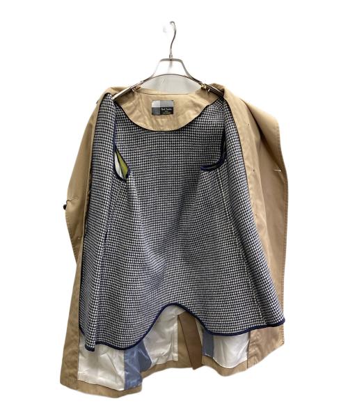 Paul Smith BLACK（ポールスミスブラック）Paul Smith BLACK (ポールスミスブラック) ライナー付トレンチコート ベージュ サイズ:38の古着・服飾アイテム
