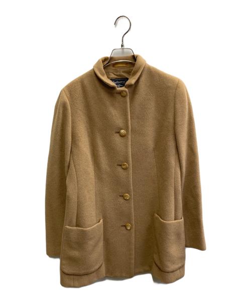 Burberry's（バーバリー）Burberry's (バーバリーズ) キャメルウールハーフコート ベージュ サイズ:40の古着・服飾アイテム