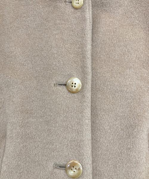 Burberry's（バーバリー）Burberry's (バーバリーズ) キャメルウールハーフコート ベージュ サイズ:40の古着・服飾アイテム