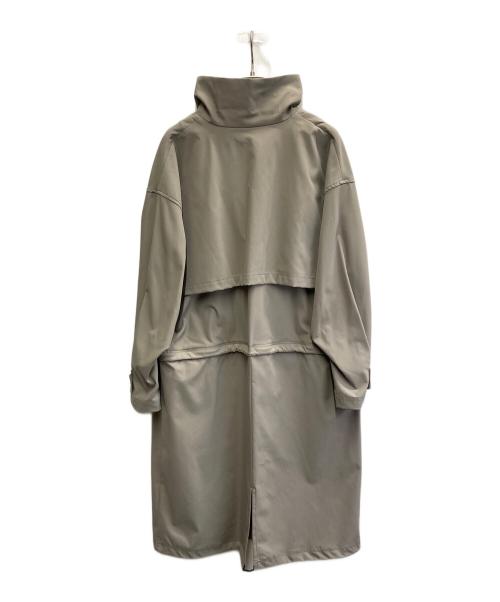 Lallia Mu（ラリア ムー）Lallia Mu (ラリア ムー) スタンドカラーコート ベージュ サイズ:38の古着・服飾アイテム