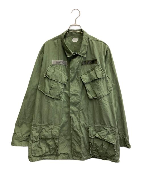 US ARMY（ユーエスアーミー）US ARMY (ユーエスアーミー) JUNGLE FATIGUE JACKET カーキ サイズ:MEDIUMの古着・服飾アイテム