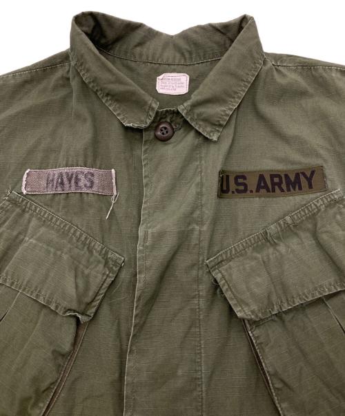US ARMY（ユーエスアーミー）US ARMY (ユーエスアーミー) JUNGLE FATIGUE JACKET カーキ サイズ:MEDIUMの古着・服飾アイテム
