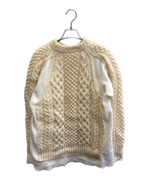 Needles（ニードルズ）Needles (ニードルズ) Fisherman Sweater アイボリー サイズ:Sの古着・服飾アイテム