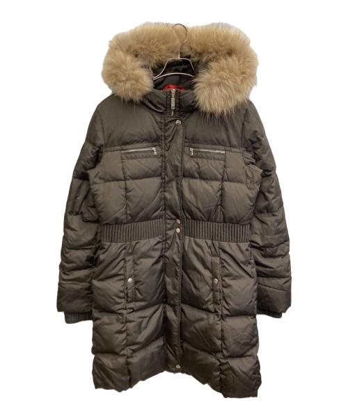 SPORT MAX CODE（スポーツマックスコード）SPORT MAX CODE (スポーツマックスコード) ダウンコート ブラウン サイズ:44の古着・服飾アイテム