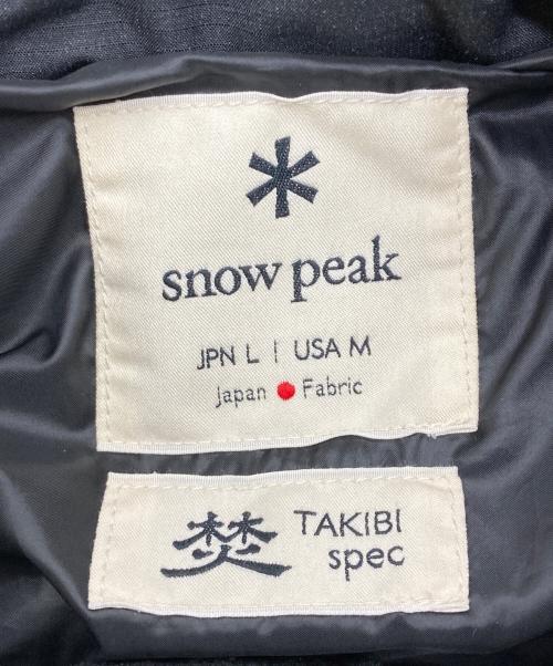 Snow peak（スノーピーク）snow peak (スノーピーク) FR Down Coat ブラック サイズ:Lの古着・服飾アイテム