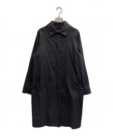 Max Mara WEEK END LINE（マックスマーラ ウイークエンドライン）の古着「ステンカラーコート」｜ブラック