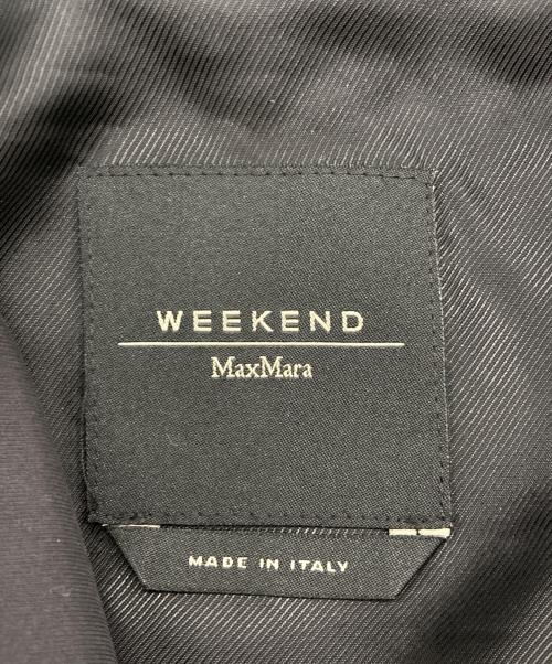 Max Mara WEEK END LINE（マックスマーラ ウイークエンドライン）Max Mara WEEK END LINE (マックスマーラ ウイークエンドライン) ステンカラーコート ブラック サイズ:Sの古着・服飾アイテム
