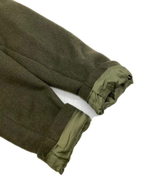 417 by EDIFICE（417 バイ エディフィス）417 by EDIFICE (417 バイ エディフィス) ニュージーランドウールコート グリーン サイズ:S 未使用品の古着・服飾アイテム