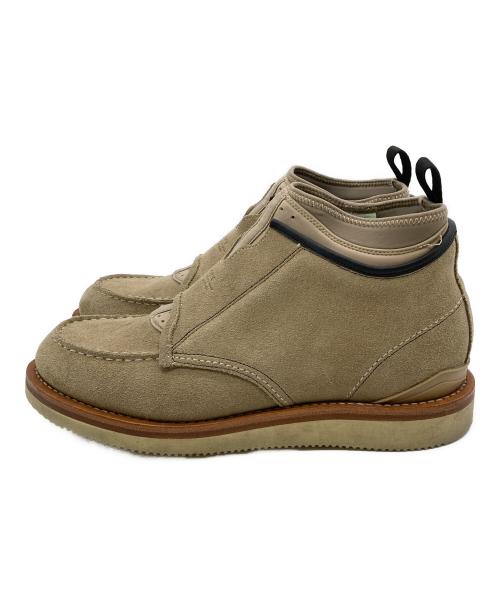 suicoke（スイコック）suicoke (スイコック) スウェードブーツ ベージュ サイズ:28cmの古着・服飾アイテム