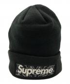 SUPREME×New Eraシュプリーム×ニューエラ）の古着「19AW Box Logo Beanie」｜ブラック