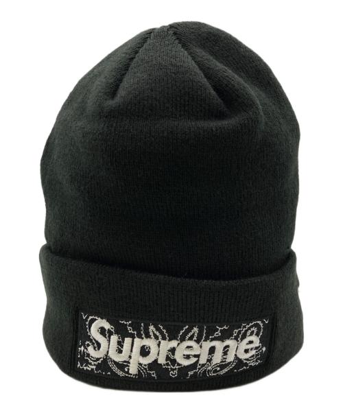 SUPREME（シュプリーム）Supreme (シュプリーム) New Era (ニューエラ) 19AW Box Logo Beanie ブラック 未使用品の古着・服飾アイテム