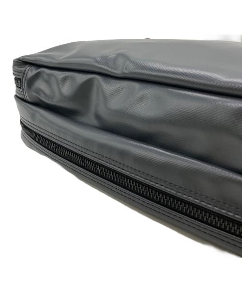 LUGGAGE LABEL（ラゲッジ レーベル）LUGGAGE LABEL (ラゲッジ レーベル) ショルダーバッグ グレー×ブラウンの古着・服飾アイテム