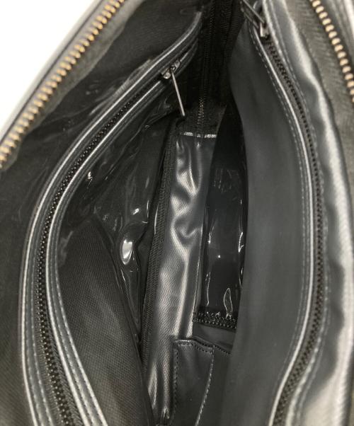 LUGGAGE LABEL（ラゲッジ レーベル）LUGGAGE LABEL (ラゲッジ レーベル) ショルダーバッグ グレー×ブラウンの古着・服飾アイテム