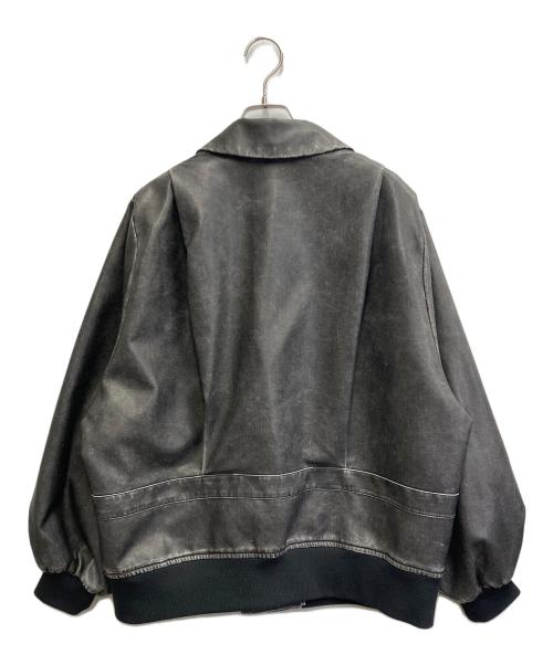 HARE（ハレ）HARE (ハレ) エコレザージャケット グレー サイズ:Fの古着・服飾アイテム