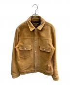 CALEEキャリー）の古着「スエードジャケット」｜ブラウン