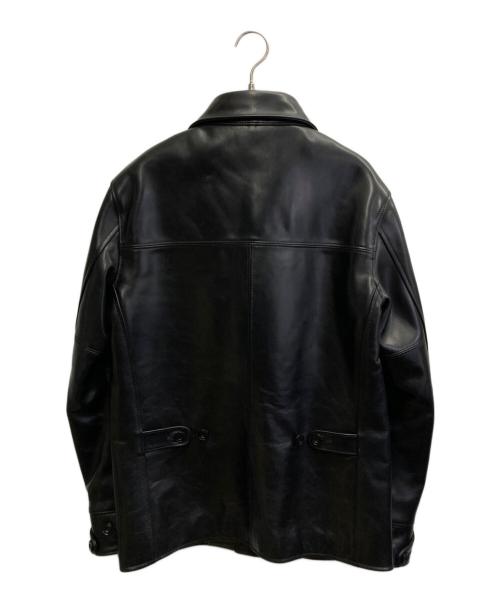 Y'2 leather（ワイツーレザー）Y'2 LEATHER (ワイツーレザー) ECO HORSE 30'S CAR COAT ブラック サイズ:40の古着・服飾アイテム