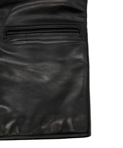 Y'2 leather（ワイツーレザー）Y'2 LEATHER (ワイツーレザー) ECO HORSE 30'S CAR COAT ブラック サイズ:40の古着・服飾アイテム