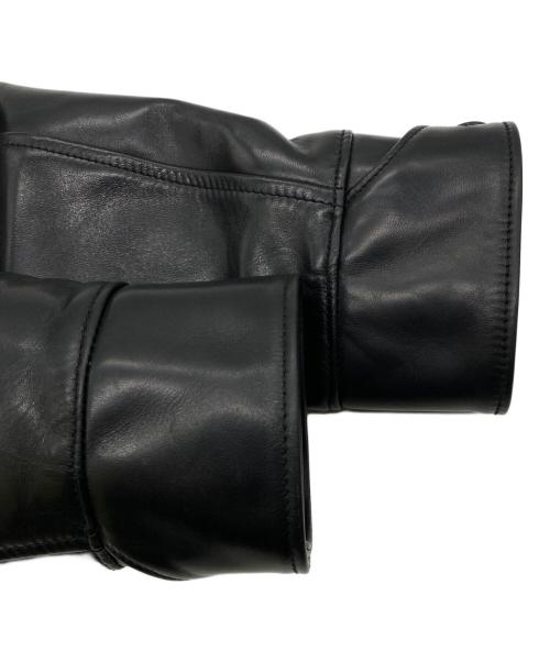 Y'2 leather（ワイツーレザー）Y'2 LEATHER (ワイツーレザー) ECO HORSE 30'S CAR COAT ブラック サイズ:40の古着・服飾アイテム