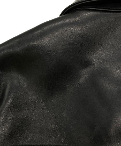 Y'2 leather（ワイツーレザー）Y'2 LEATHER (ワイツーレザー) ECO HORSE 30'S CAR COAT ブラック サイズ:40の古着・服飾アイテム