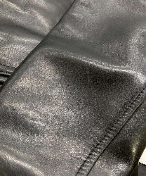 Y'2 leather（ワイツーレザー）Y'2 LEATHER (ワイツーレザー) ECO HORSE 30'S CAR COAT ブラック サイズ:40の古着・服飾アイテム