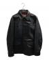 Y'2 LEATHER（ワイツーレザー）の古着「ECO HORSE 30'S CAR COAT」｜ブラック