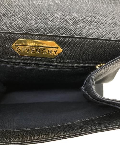 GIVENCHY（ジバンシィ）GIVENCHY (ジバンシィ) ターンロックハンドバッグ ブラックの古着・服飾アイテム