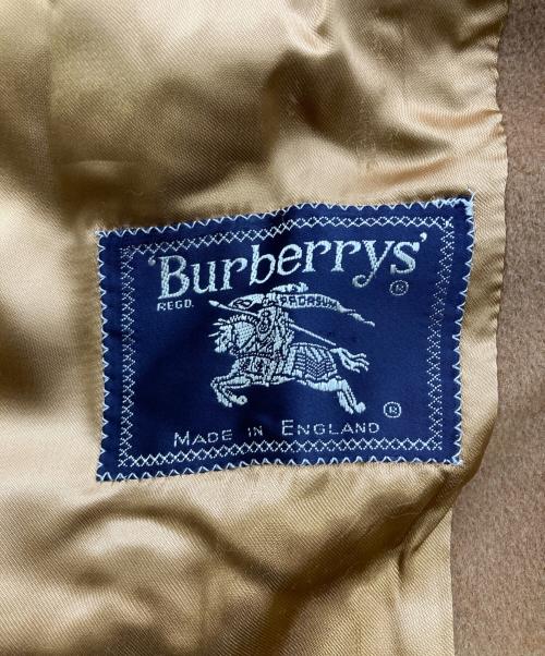 Burberry's（バーバリー）Burberry's (バーバリーズ) ウールカシミヤブレンドコート ブラウン サイズ:R8の古着・服飾アイテム