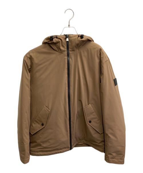 HUGO BOSS（ヒューゴ ボス）HUGO BOSS (ヒューゴ ボス) フード付きジャケット ブラウン サイズ:52の古着・服飾アイテム