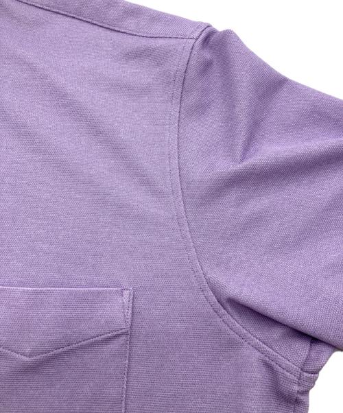 MACKINTOSH PHILOSOPHY（マッキントッシュ フィロソフィー）MACKINTOSH PHILOSOPHY (マッキントッシュ フィロソフィー) トロッター カッタウェイポロシャツ メランジカノコ パープル サイズ:42の古着・服飾アイテム