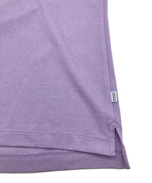MACKINTOSH PHILOSOPHY（マッキントッシュ フィロソフィー）MACKINTOSH PHILOSOPHY (マッキントッシュ フィロソフィー) トロッター カッタウェイポロシャツ メランジカノコ パープル サイズ:42の古着・服飾アイテム