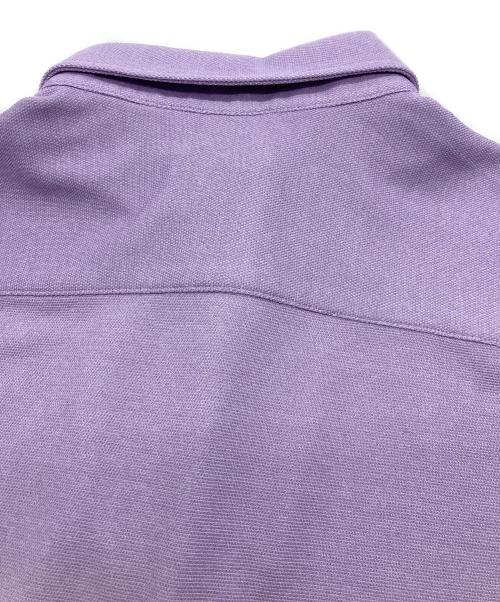MACKINTOSH PHILOSOPHY（マッキントッシュ フィロソフィー）MACKINTOSH PHILOSOPHY (マッキントッシュ フィロソフィー) トロッター カッタウェイポロシャツ メランジカノコ パープル サイズ:42の古着・服飾アイテム