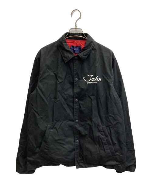 JohnUNDERCOVER（ジョンアンダーカバー）JohnUNDERCOVER (ジョンアンダーカバー) STUDIOU コーチジャケット ブラック サイズ:2の古着・服飾アイテム