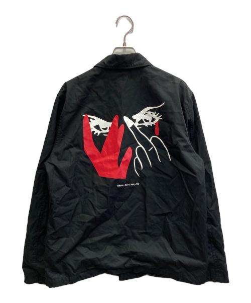 JohnUNDERCOVER（ジョンアンダーカバー）JohnUNDERCOVER (ジョンアンダーカバー) STUDIOU コーチジャケット ブラック サイズ:2の古着・服飾アイテム