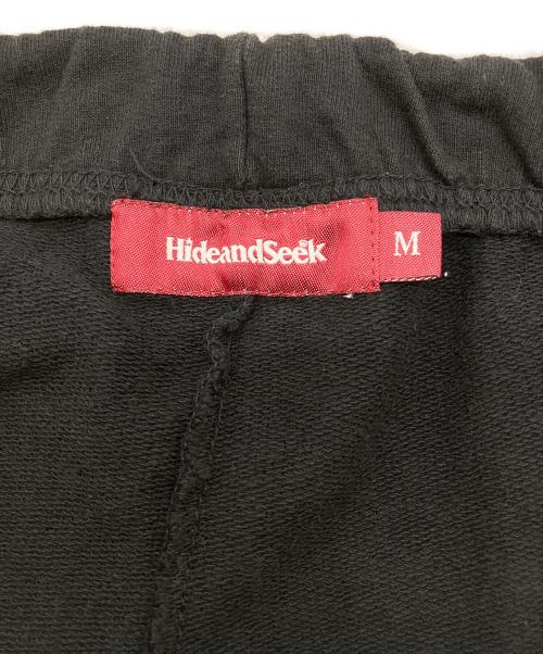 HIDE AND SEEK（ハイドアンドシーク）HIDE AND SEEK (ハイドアンドシーク) Logo Short ブラック サイズ:Mの古着・服飾アイテム