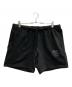 HIDE AND SEEK（ハイドアンドシーク）の古着「Logo Short」｜ブラック