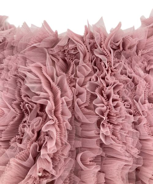 eimy istoire（エイミーイストワール）eimy istoire (エイミーイストワール) ボリュームチュールオフショルトップス ピンク サイズ:FREE 未使用品の古着・服飾アイテム