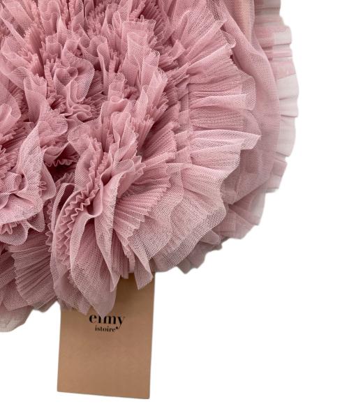 eimy istoire（エイミーイストワール）eimy istoire (エイミーイストワール) ボリュームチュールオフショルトップス ピンク サイズ:FREE 未使用品の古着・服飾アイテム