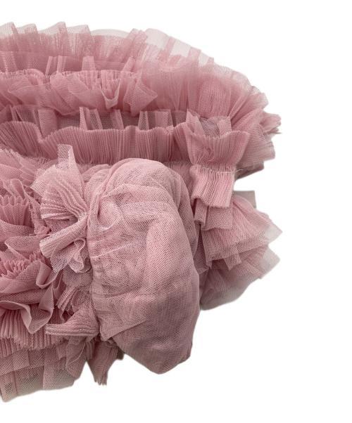 eimy istoire（エイミーイストワール）eimy istoire (エイミーイストワール) ボリュームチュールオフショルトップス ピンク サイズ:FREE 未使用品の古着・服飾アイテム