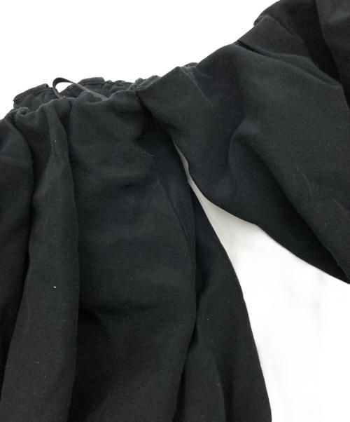 anuans（アニュアンス）anuans (アニュアンス) ボリュームバルーントップス ブラック サイズ:FREEの古着・服飾アイテム