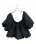 anuans（アニュアンス）の古着「ボリュームバルーントップス」｜ブラック