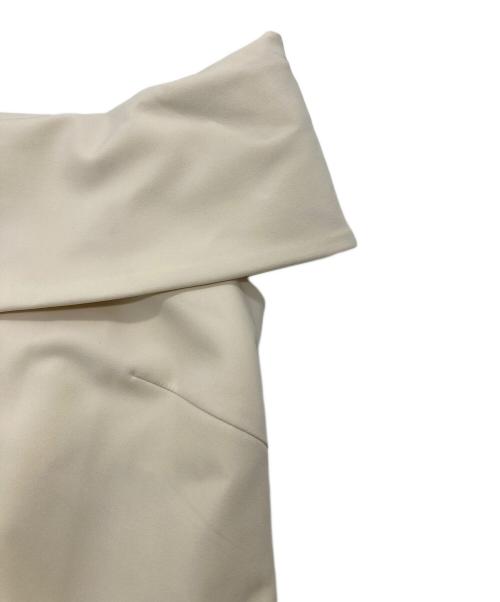 anuans（アニュアンス）anuans (アニュアンス) オフショルコンシャスワンピース ホワイト サイズ:M 未使用品の古着・服飾アイテム