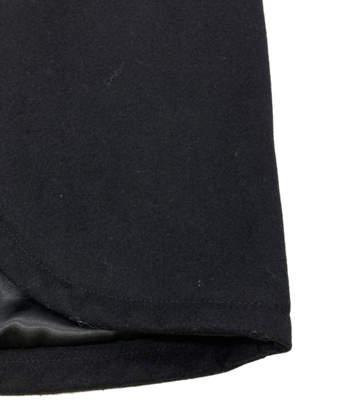 Harris Tweed（ハリスツイード）Harris Tweed (ハリスツイード) SPEP 切替コート ブラック サイズ:不明の古着・服飾アイテム