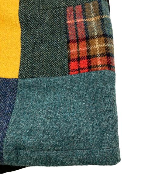 Harris Tweed（ハリスツイード）Harris Tweed (ハリスツイード) SPEP 切替コート ブラック サイズ:不明の古着・服飾アイテム
