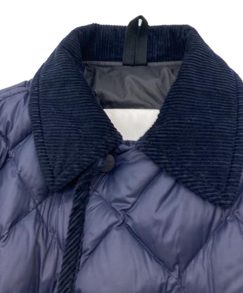 Gymphlex（ジムフレックス）Gymphlex (ジムフレックス) キルティングダウンジャケット ネイビー サイズ:14の古着・服飾アイテム