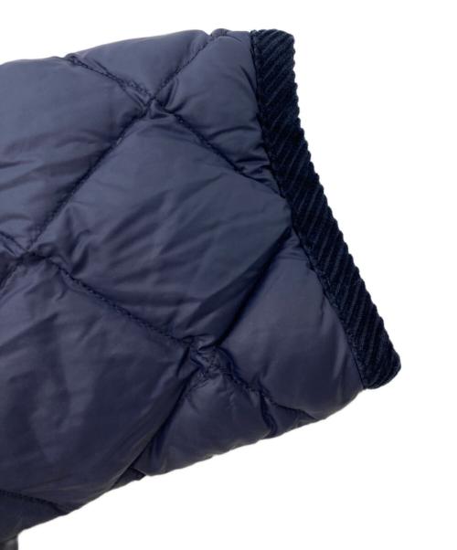 Gymphlex（ジムフレックス）Gymphlex (ジムフレックス) キルティングダウンジャケット ネイビー サイズ:14の古着・服飾アイテム