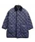 Gymphlex（ジムフレックス）の古着「キルティングダウンジャケット」｜ネイビー