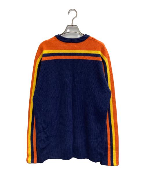 OLD NAVY（オールドネイビー）OLD NAVY (オールドネイビー) 90s～00s デザインニット ネイビー サイズ:Lの古着・服飾アイテム